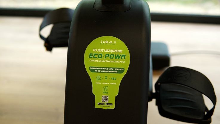 Pomysł na siłownię zasilaną energią ludzkich mięśni