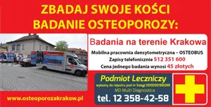 Badanie osteoporozy - zbadaj swoje kości w Krakowie