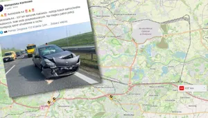 Karambol na A4 pod Krakowem. Gigantyczny korek