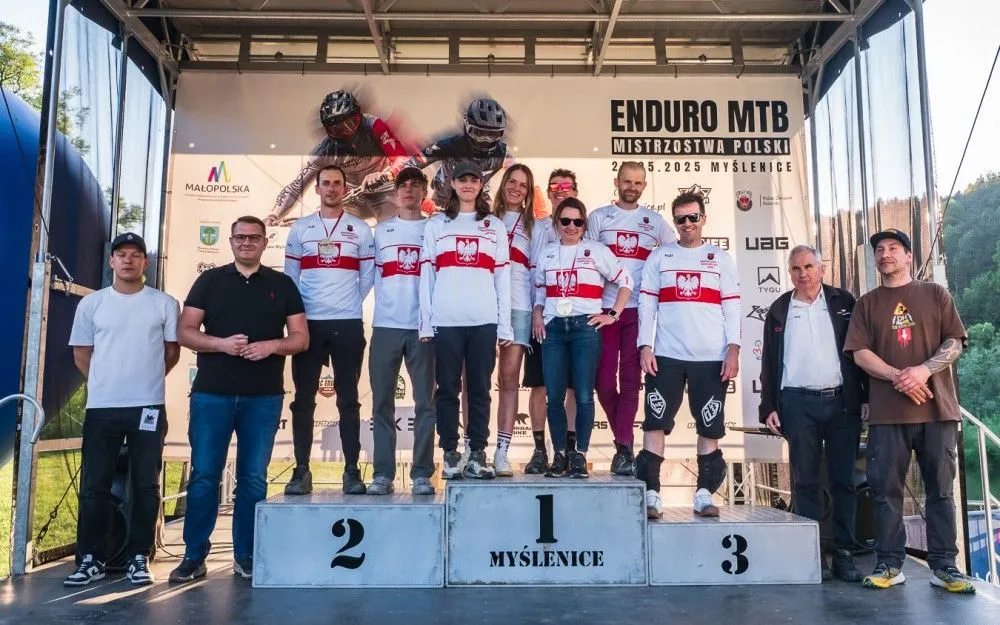 Rowerowa historia pisana w Myślenicach! Mistrzostwa Polski Enduro MTB 2025 przeszły do legendy