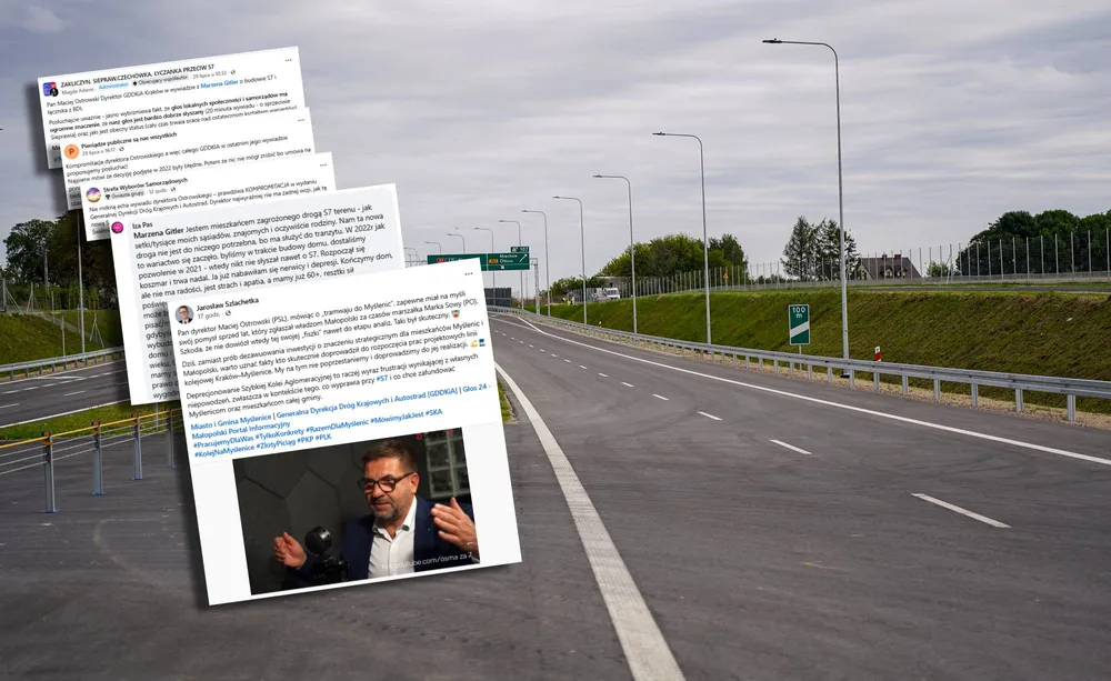Burza komentarzy po wywiadzie z dyrektorem Ostrowskim. Spór o S7 trwa