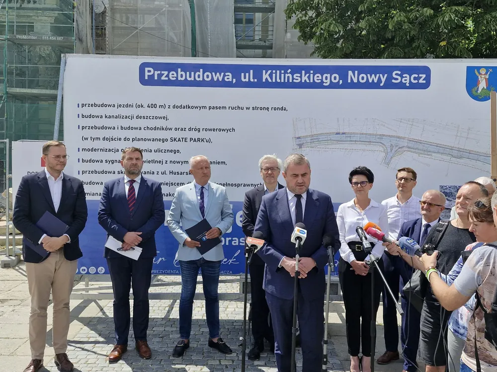 Blisko 230 mln zł na most nad Dunajcem. Odciąży centrum Nowego Sącza