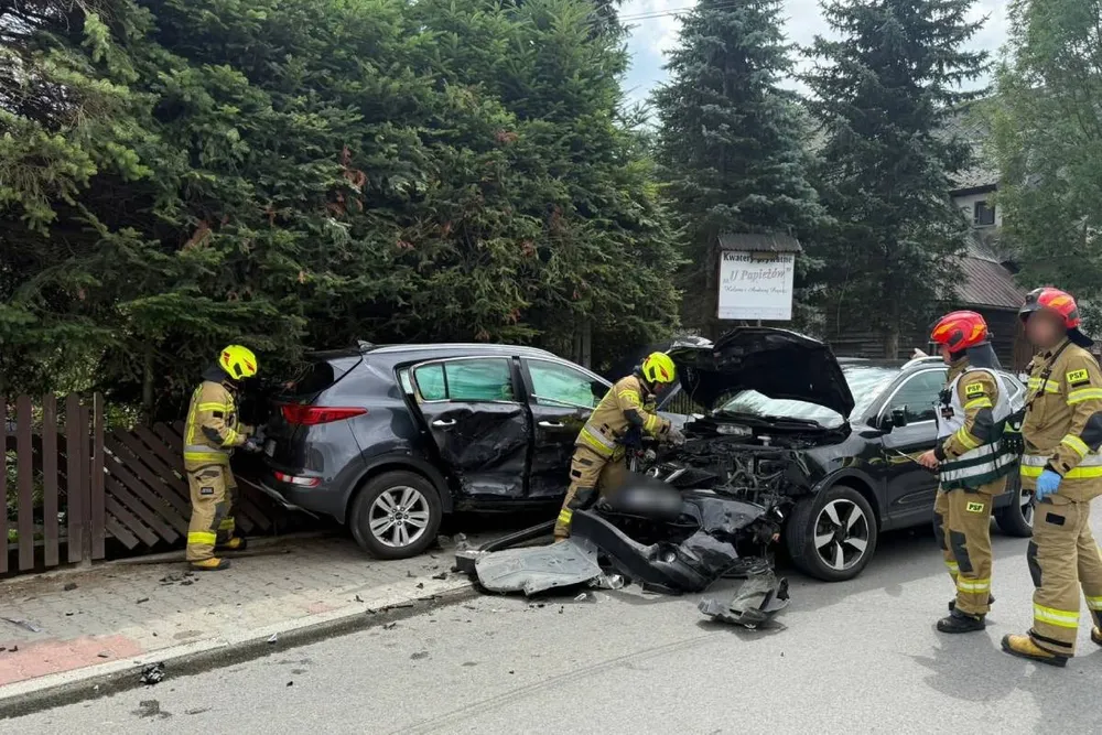 Trójka dzieci w szpitalu. Akcja służb pod Zakopanem
