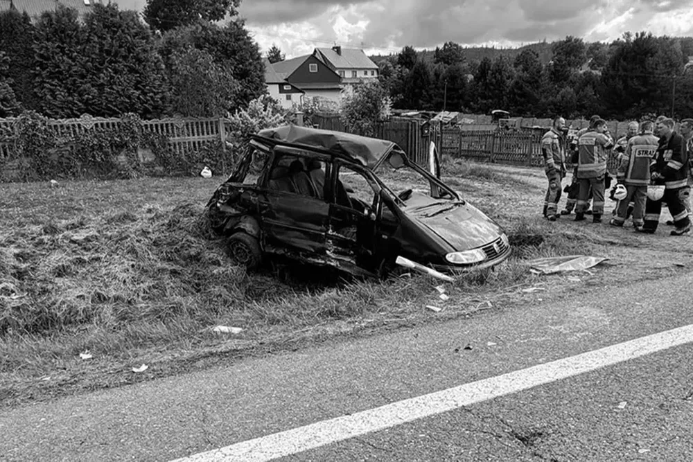 Tragiczny finał wypadku w Spytkowicach. 8-letniego chłopca nie udało się uratować