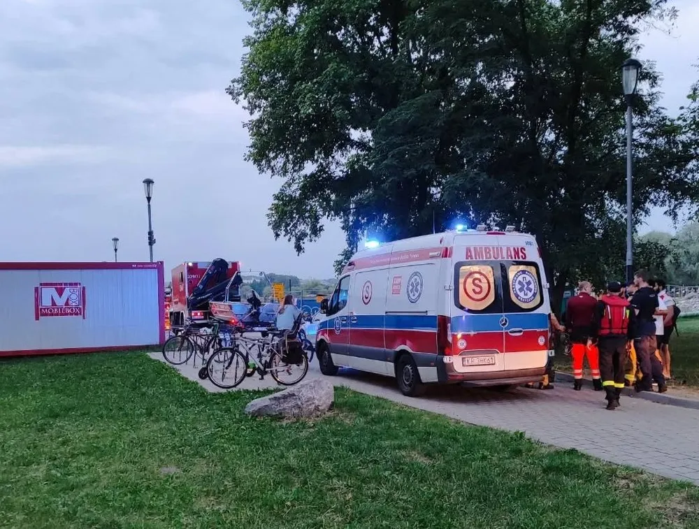 Tragedia na kąpielisku w Krakowie. Nie udało się uratować tonącej osoby