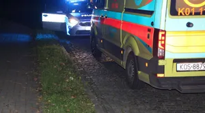 Pijany 15-latek na chodniku w Oświęcimiu