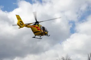 Poważny wypadek w Małopolsce. Dwie osoby trafiły do szpitala, lądował śmigłowiec LPR