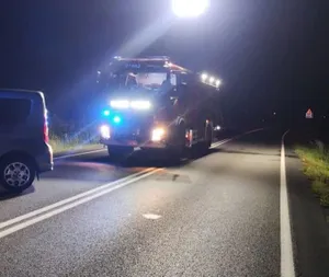 Nocny dramat w Małopolsce. Pieszy zginął na miejscu