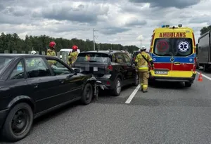 Karambol na A4. Na trasie Kraków -Rzeszów tworzą się gigantyczne korki