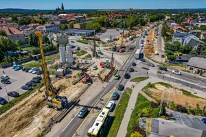 Nowa jezdnia i kładka dla pieszych. Ważne zmiany na DK94 w Olkuszu