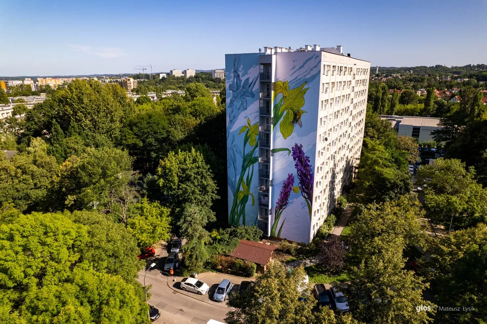 Nowy mural na mapie Krakowa. Osiedle "Na Kozłówce" z wyjątkową pracą