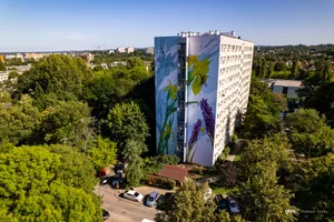 Nowy mural na mapie Krakowa. Osiedle "Na Kozłówce" z wyjątkową pracą