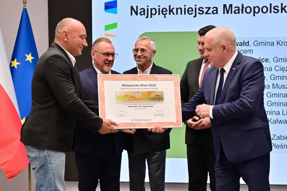 Wyróżniona miejscowość spod Brzeska. "To jest zasługa Was wszystkich"