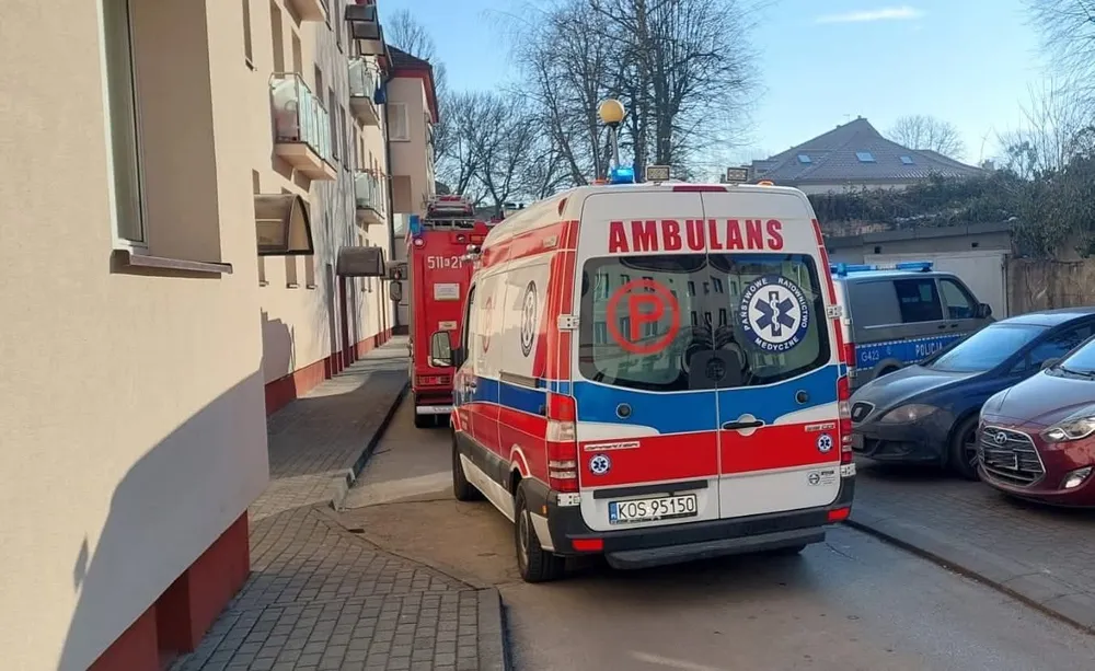 Chwile grozy w Oświęcimiu. Dziecko spacerowało po parapecie
