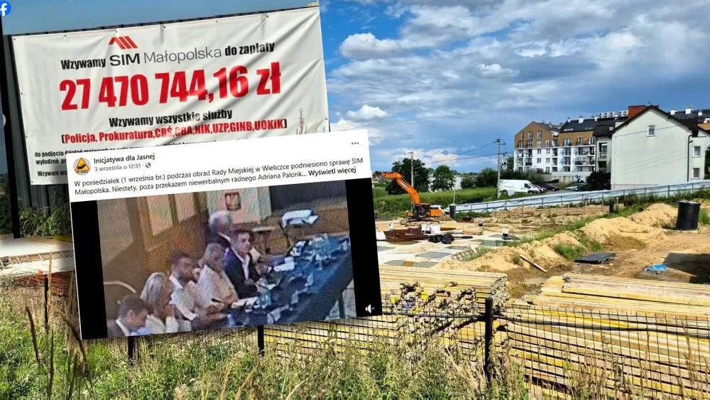 Problemy z SIM w Wieliczce. „Budowa stoi” – alarmują mieszkańcy