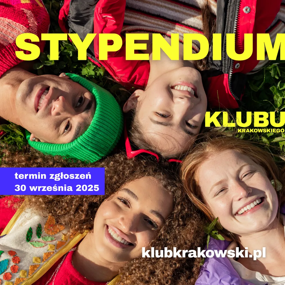 Trwa nabór wniosków o Stypendium Klubu Krakowskiego – finansowe wsparcie dla uczniów o różnych pasjach