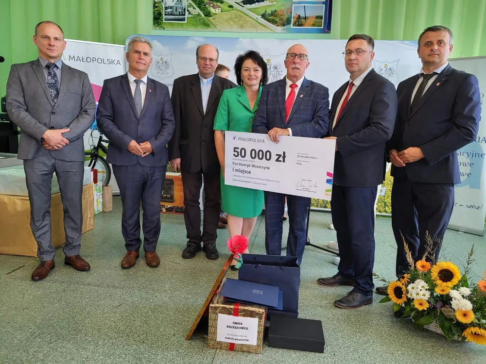 Małopolski Konkurs Sołtysów rozstrzygnięty. Zwycięzca z Gminy Krzeszowice