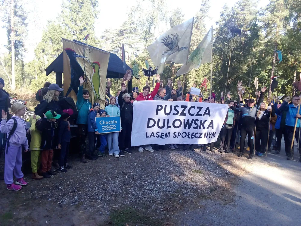„Puszcza Dulowska ma głos. I my nim jesteśmy”. Wyjątkowy happening w sercu lasu