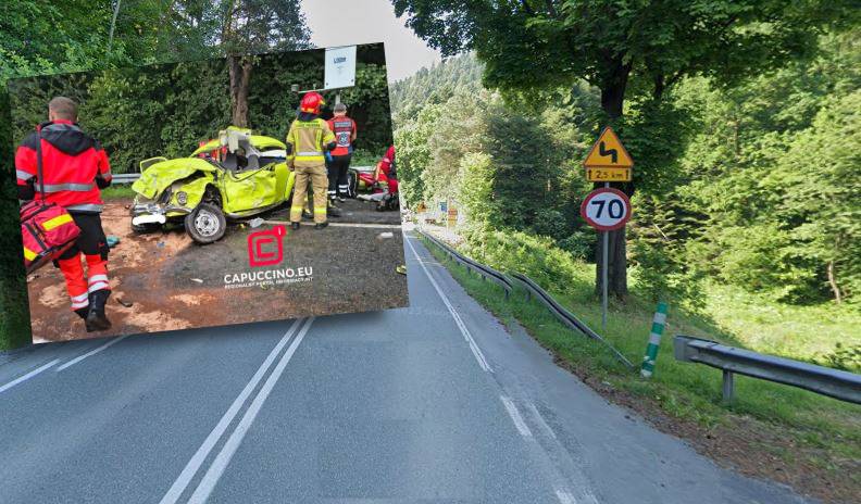 Tragiczny wypadek na DK75 w Witowicach Dolnych. Nie żyje 22-latka