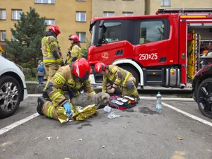 Akcja strażaków w Krakowie. Ratowali mieszkanie i zwierzęta