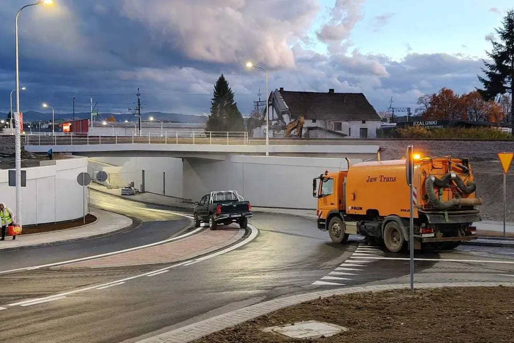 Mieszkańcy Nowego Sącza czekali na to dwa lata. Ulica Kolejowa otwarta już od jutra
