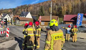 Groźny wyciek gazu w Tylmanowej. Ewakuowano 40 osób