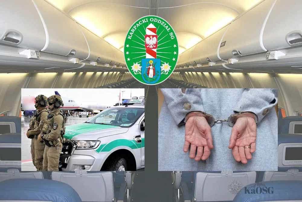 Skandal na lotnisku w Krakowie! Agresywna pasażerka rzuciła się na funkcjonariusza