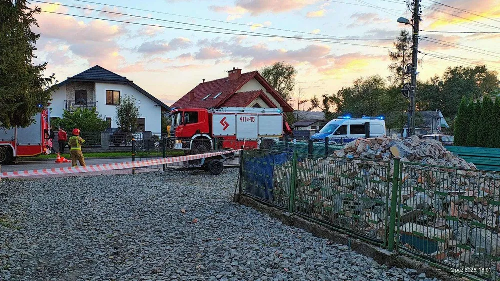 Ogromna tragedia w Małopolsce. Zawalił się budynek, nie żyje młody mężczyzna