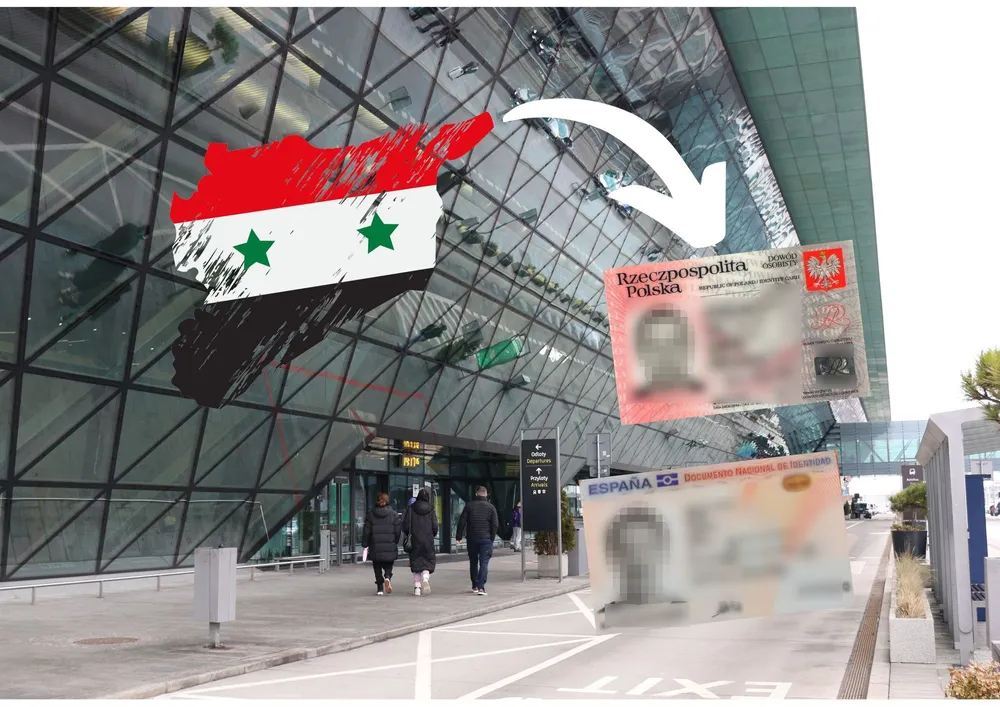 Próba oszustwa na lotnisku w Krakowie. Obywatel Syrii zatrzymany
