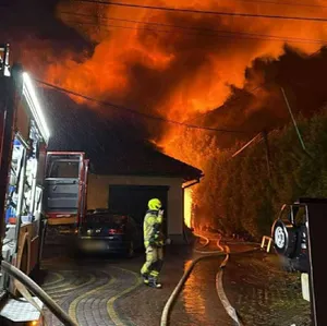 Wielka akcja strażaków w Małopolsce. Mieszkańców obudził przerażający ogień [FOTO]