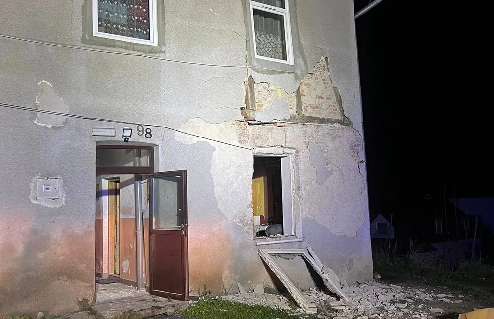 Wybuch gazu w Krynicy-Zdroju. Jedna osoba ciężko ranna, budynek zniszczony