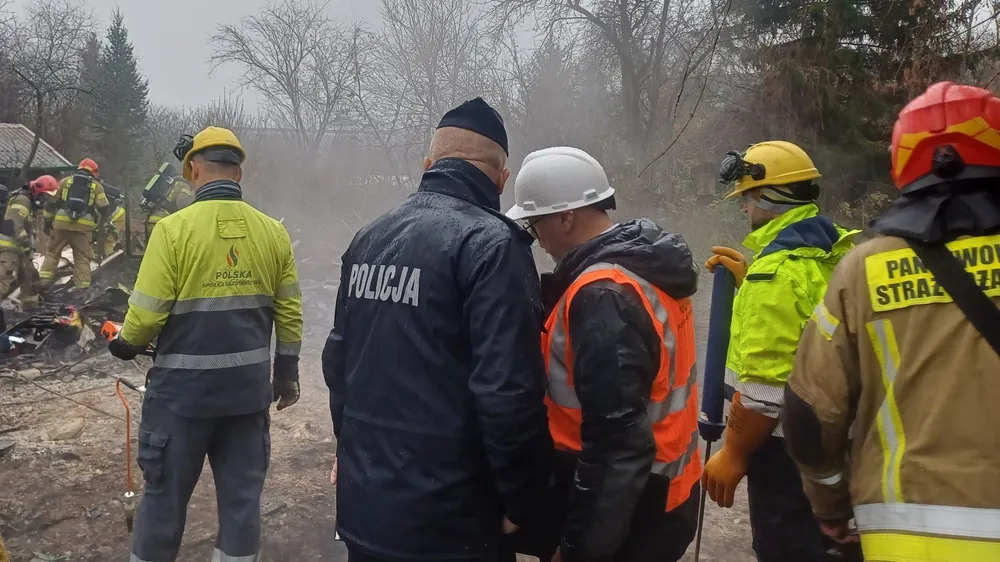 Pożar gazociągu w Krakowie. Policja dementuje plotki