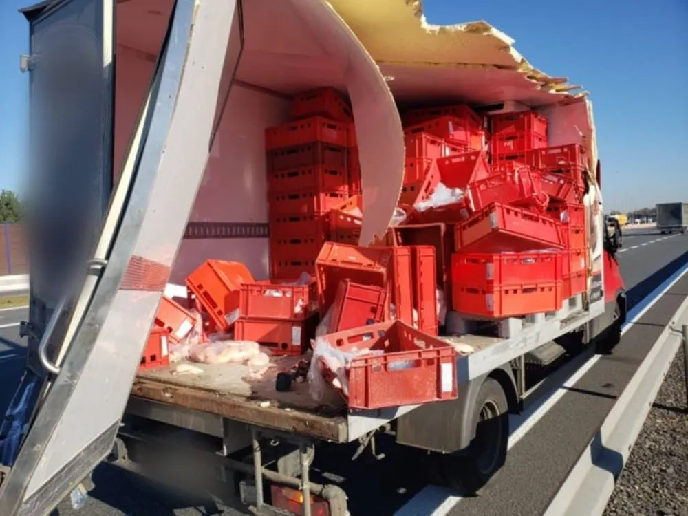 "Fileciki" do kontroli? Nietypowe zdarzenia na A4 w Balicach