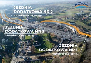 Bezpieczniej i wygodniej przy Zakopiance. Powstaną nowe drogi dojazdowe do węzła w Krzyszkowicach