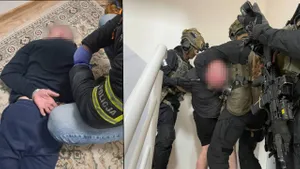 [WIDEO] Sprawca zabójstwa ukrywał się w Wieliczce. Sceny jak z serialu kryminalnego