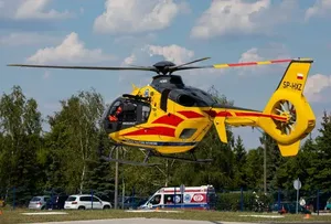 Dramatyczne zdarzenie w Małopolsce. Wybuch akumulatora ciężko ranił mężczyznę