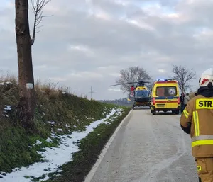 Dramat pod Krakowem. Auto potrąciło dziecko, lądował śmigłowiec LPR
