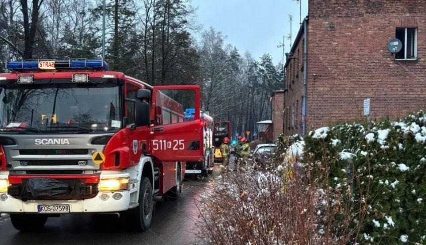 Ogromna tragedia koło Oświęcimia. Strażacy odkryli zwęglone ciało
