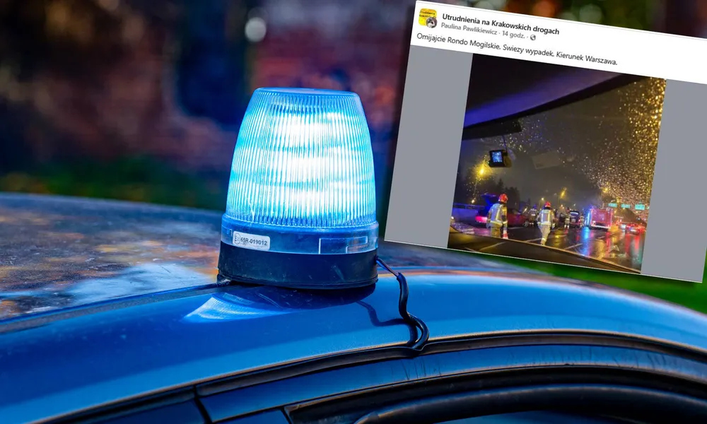 Karambol na Rondzie Mogilskim. Wśród poszkodowanych dziecko