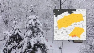 Setki interwencji i 2. stopień zagrożenia. Zima nie odpuszcza w Małopolsce