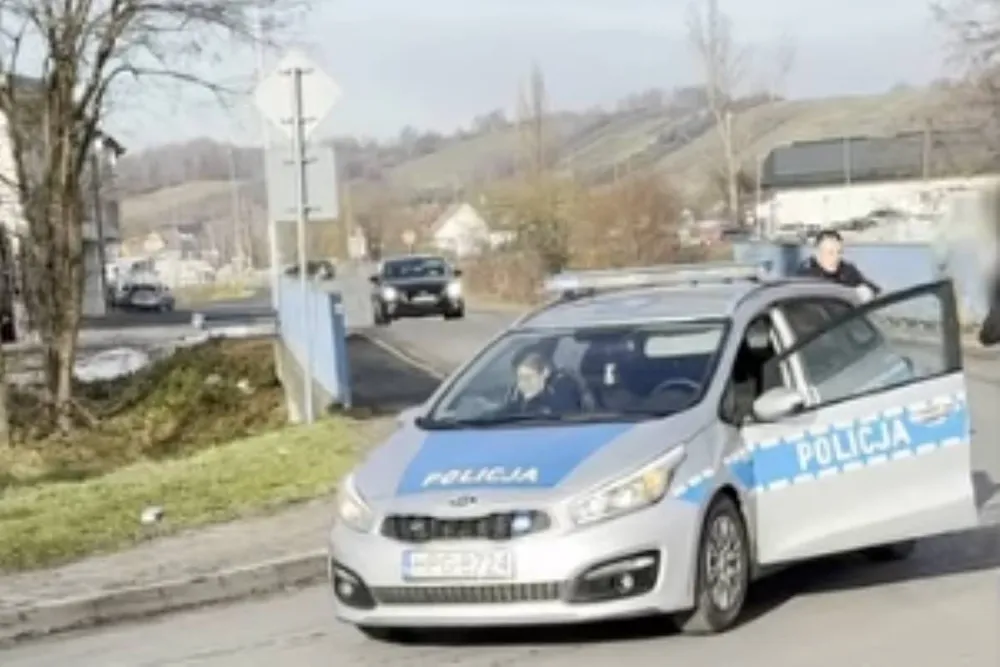 Policja opublikowała filmik z postrzelenia mężczyzny w Myślenicach [WIDEO]
