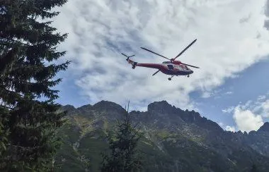 Polscy turyści uratowali 21-letniego Węgra w Tatrach. Konieczna była akcja śmigłowca