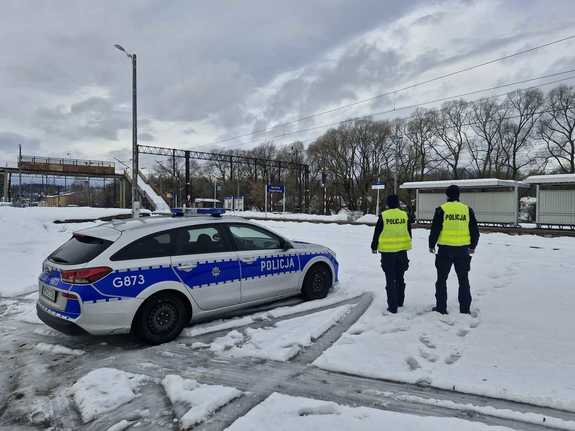 Poinformował o bombie na torach. Akcja policji w Gorlicach