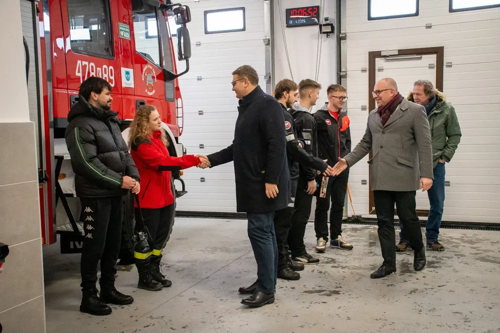 Bezpieczniej w gminie Myślenice. Strażacy z dużym wsparciem samorządu