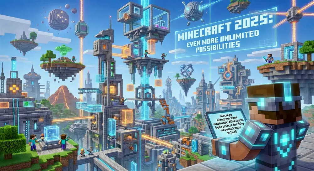 Dlaczego nieograniczone możliwości Minecrafta będą jeszcze bardziej nieograniczone w 2025