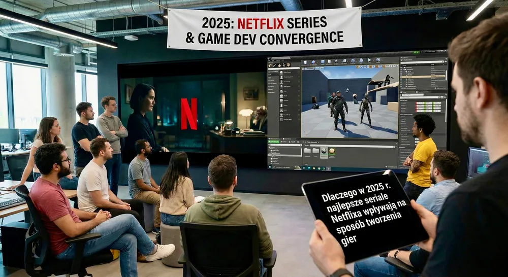 Dlaczego w 2025 r. najlepsze seriale Netflixa wpływają na sposób tworzenia gier
