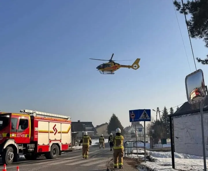 Dramat pod Krakowem. Doszło do potrącenia 9-letniej dziewczynki