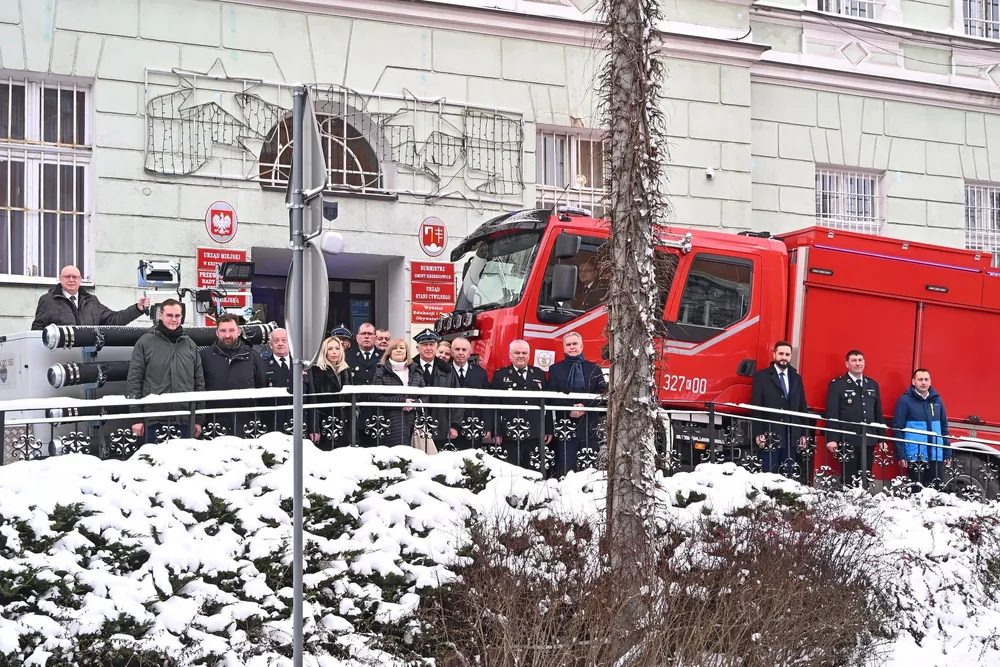 Nowe wyposażenie w Krzeszowicach. Wszystko w ramach programu ochrony ludności