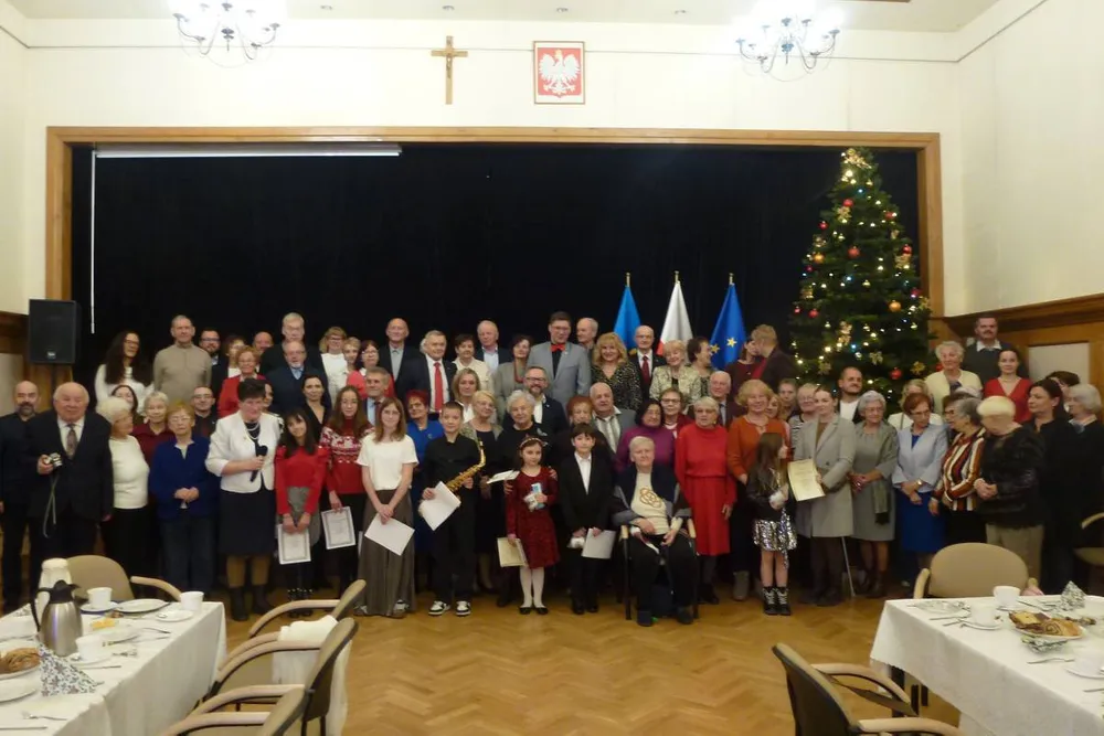 Spotkanie opłatkowo-noworoczne Klubu Przyjaciół Wieliczki w Magistracie