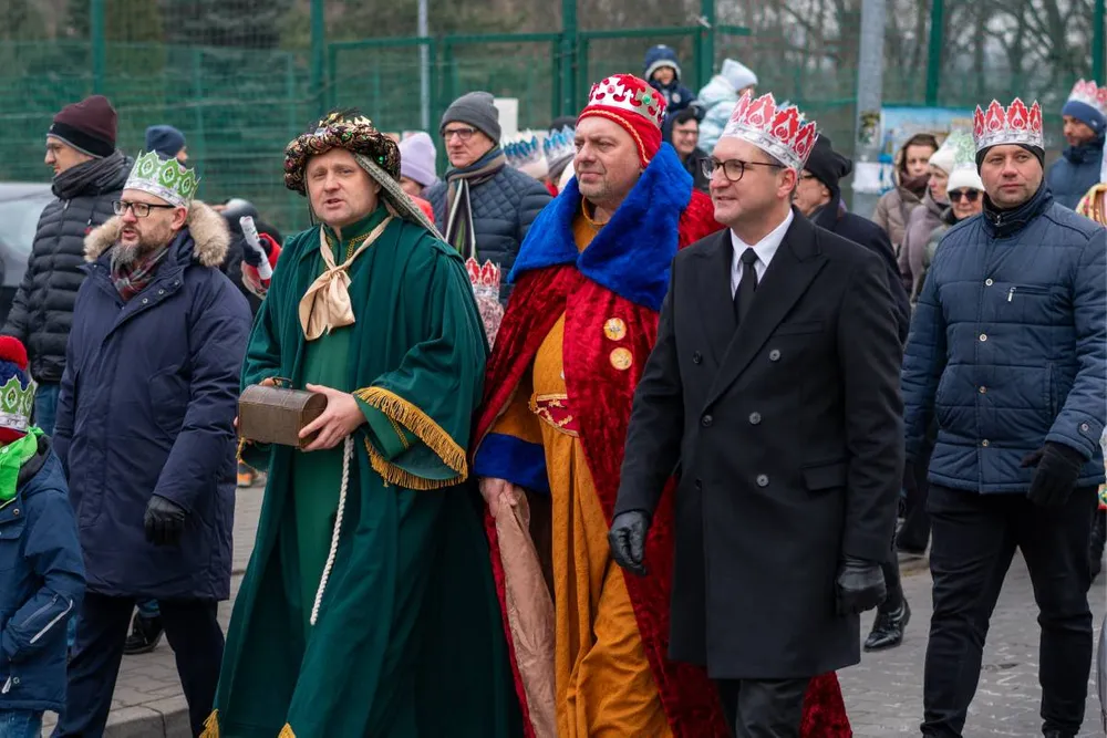 XVIII Orszak Trzech Króli przeszedł ulicami Wieliczki